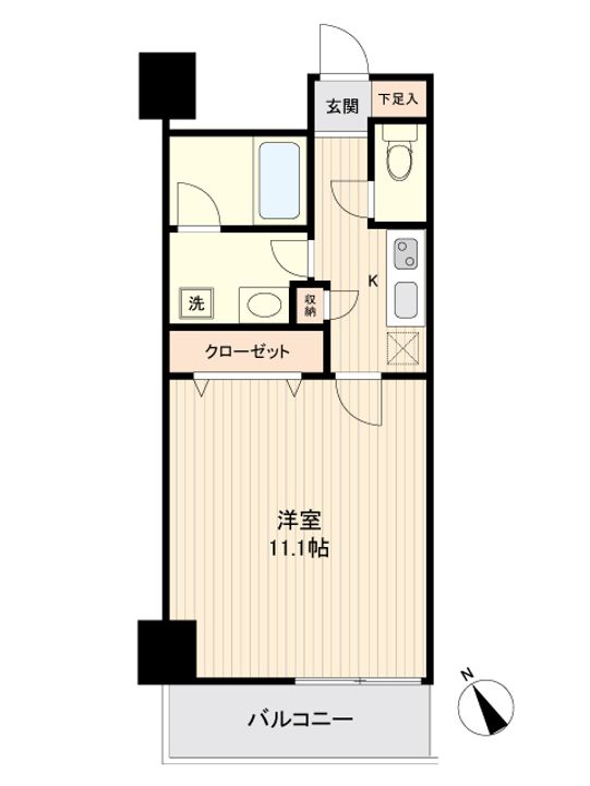 La Douceur榴ヶ岡の間取り