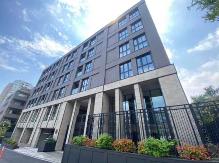 東京都港区三田2(マンション)の賃貸物件の外観