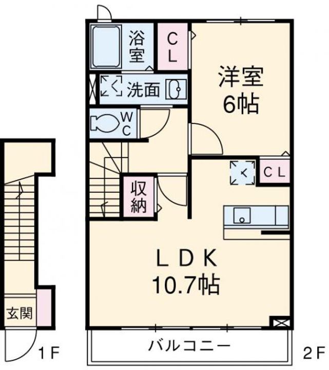 マグノリアの間取り