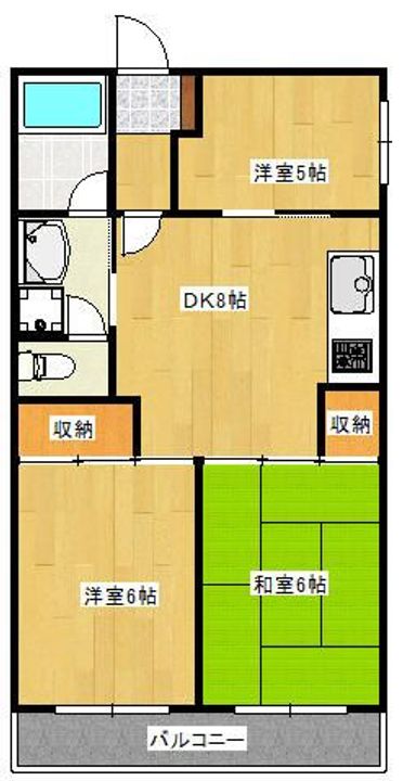 グランドゥールサンポートの間取り