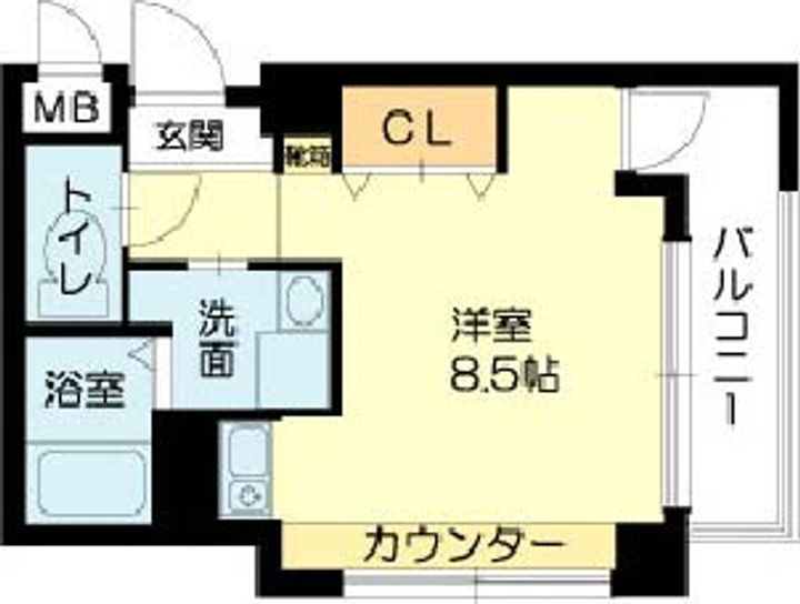 加古川尾上ヤングパレスの間取り