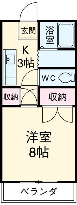サウスタウンの間取り
