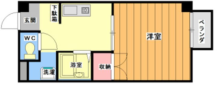 田中マンションの間取り