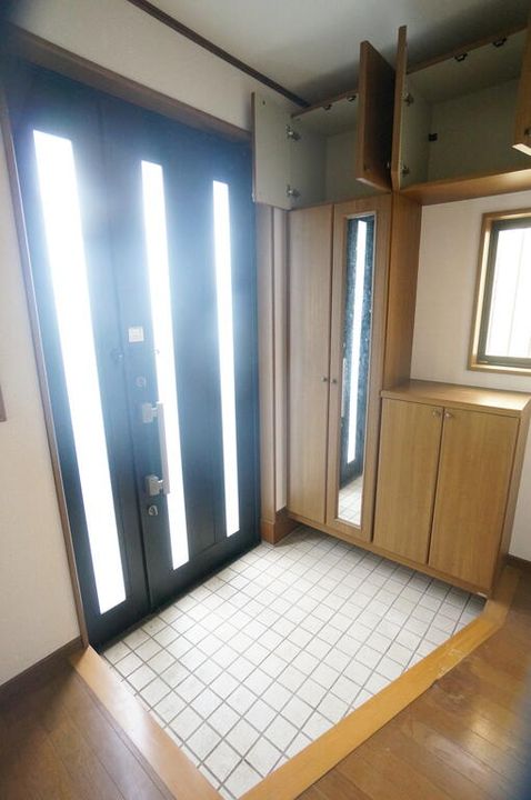 千葉県長生郡白子町幸治(一戸建)の賃貸物件の玄関