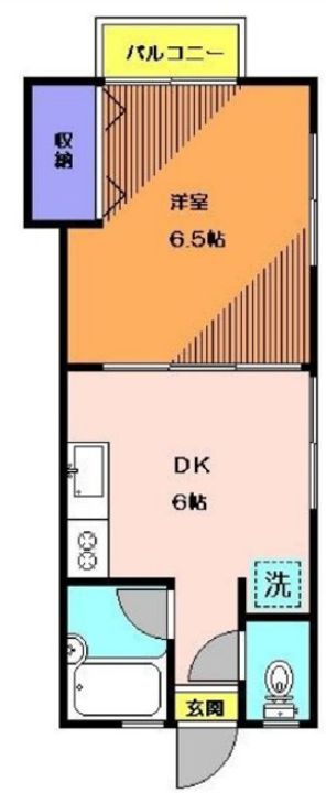 奥沢ハイツの間取り
