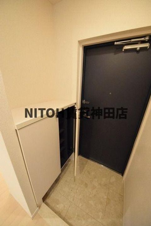 東京都中央区日本橋大伝馬町(マンション)の賃貸物件の玄関