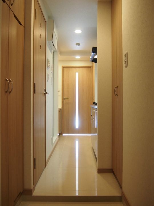 ルーブル南馬込伍番館の玄関