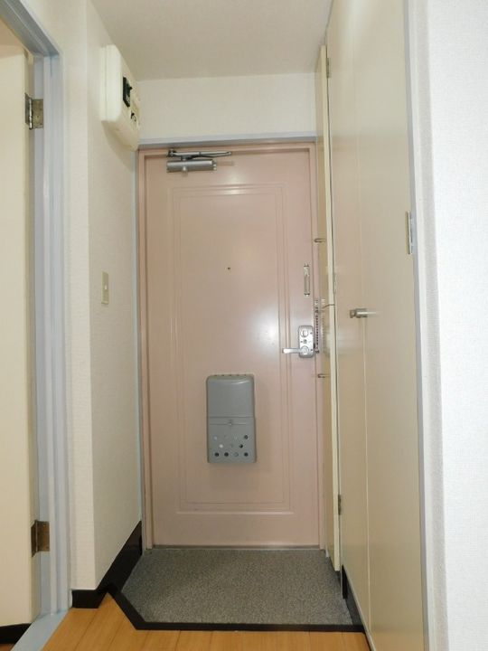 ハイツ柴川の玄関