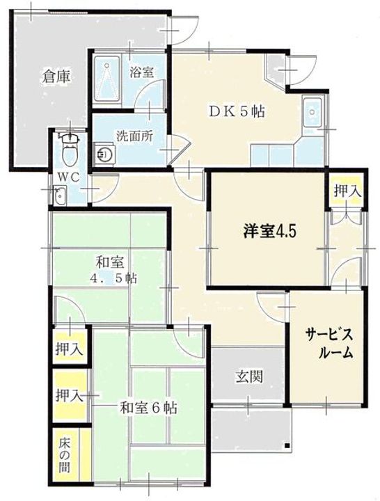 愛媛県新居浜市高津町(一戸建)の賃貸物件のその他画像