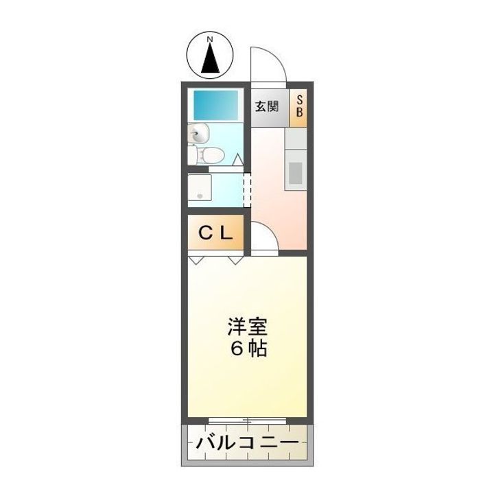 ユーナドーモ江戸橋の間取り