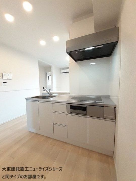 群馬県高崎市南新波町(アパート)の賃貸物件のキッチン