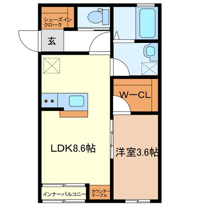Gloamの間取り