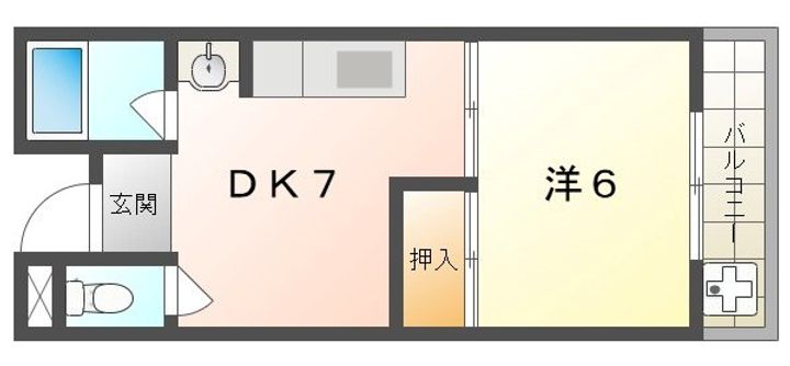 藤村ハイツIIの間取り