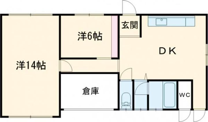 香川県高松市前田東町(一戸建)の賃貸物件の間取り