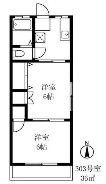 文原ビルの間取り