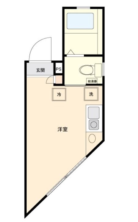 東京都江東区森下3(マンション)の賃貸物件の間取り