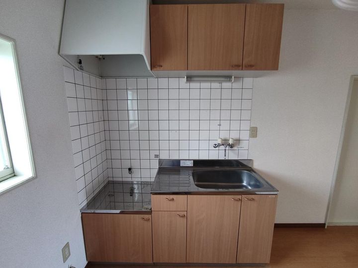 ヒルズ草原Bのキッチン