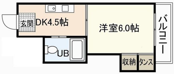 柳川ビルの間取り
