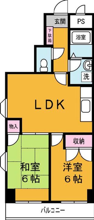 ソリオ花畑の間取り