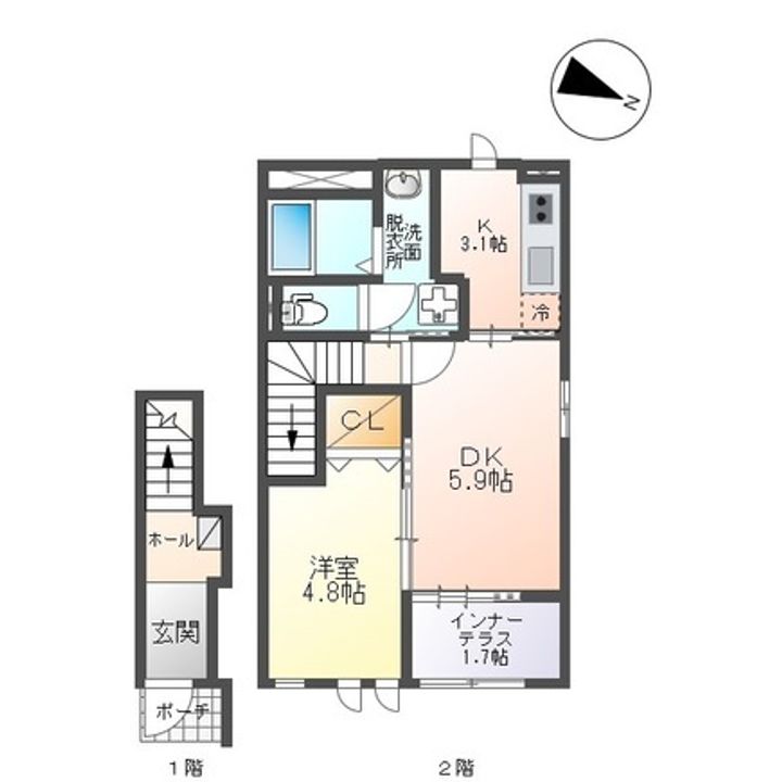 ベルクレストの間取り