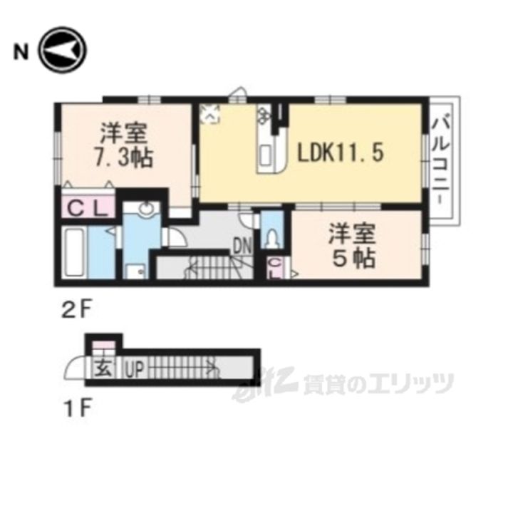 扇山(SENZAN)の間取り