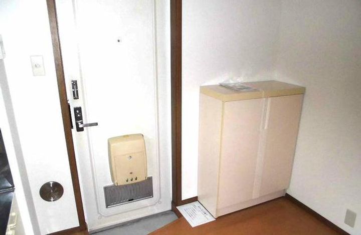 リバーパークの玄関