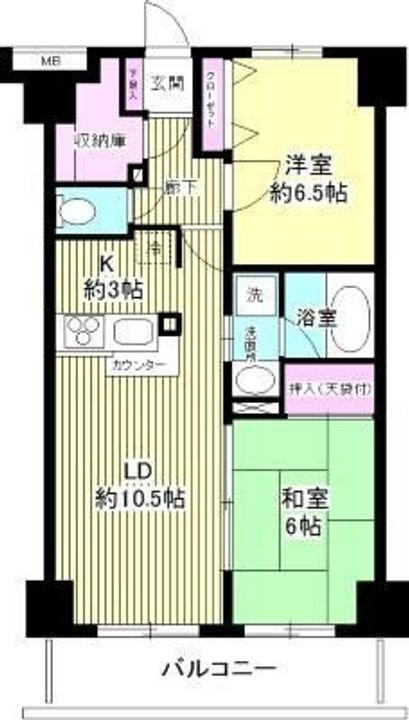 ライオンズシティ西新宿の間取り