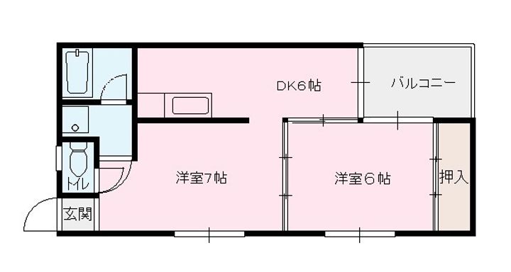 神奈川県小田原市扇町1(一戸建)の賃貸物件の間取り