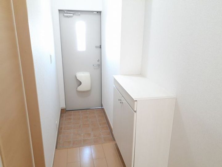 茨城県那珂郡東海村大字村松(アパート)の賃貸物件の玄関