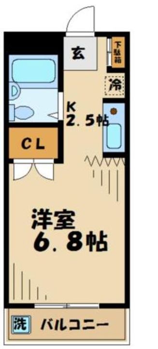 ハーモナイズヴェルデの間取り