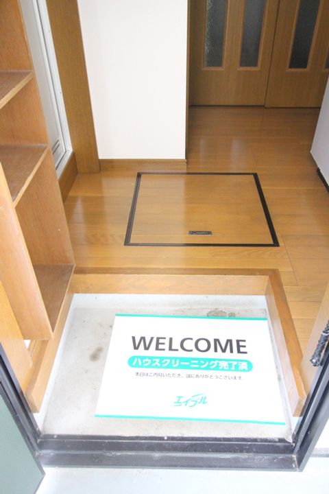 サンハイムの玄関