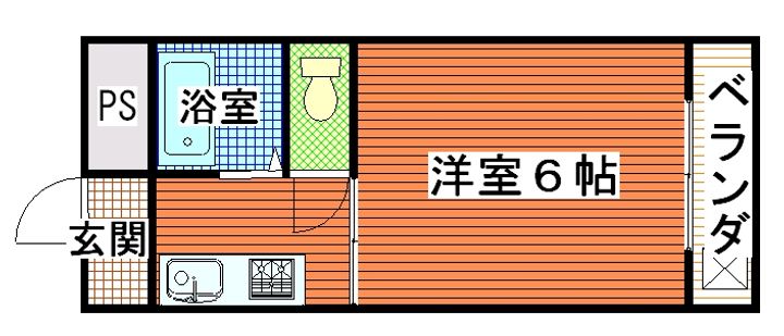 マンションサンライズの間取り