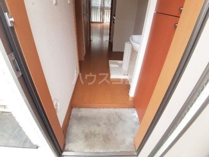 オオサワハイツの玄関