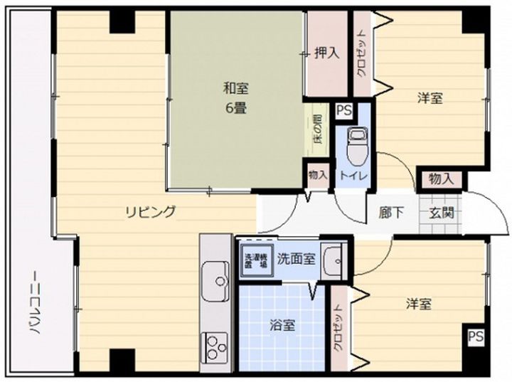 EFT-牛田東の間取り