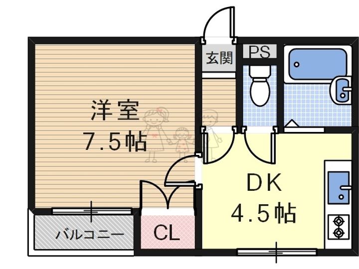 ピースフルハウスの間取り