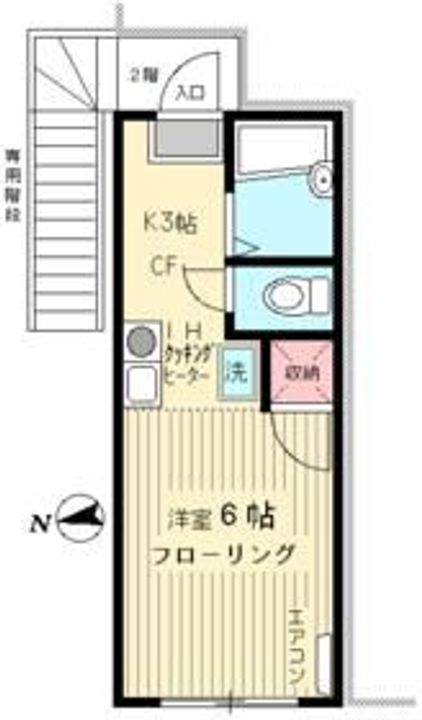 Fクレフの間取り