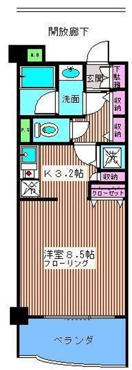 グッドヒル北浦和2の間取り