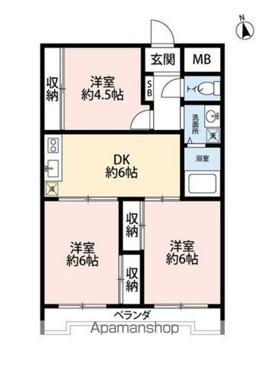PLENDY三郷の間取り