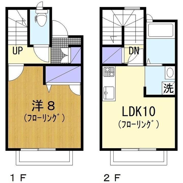 神奈川県大和市福田2(一戸建)の賃貸物件の間取り