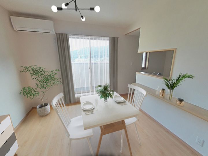 ラヴィーヌ上町屋の居間