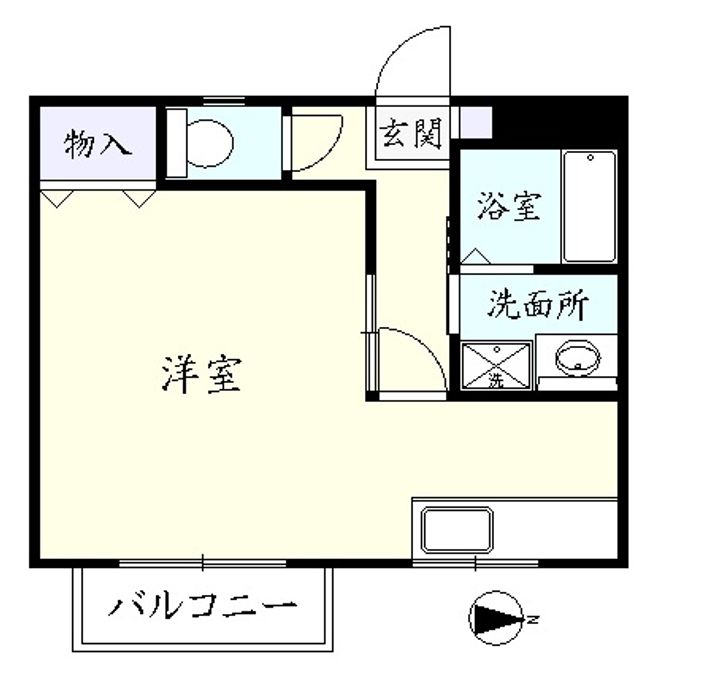 エクシード南染師町の間取り
