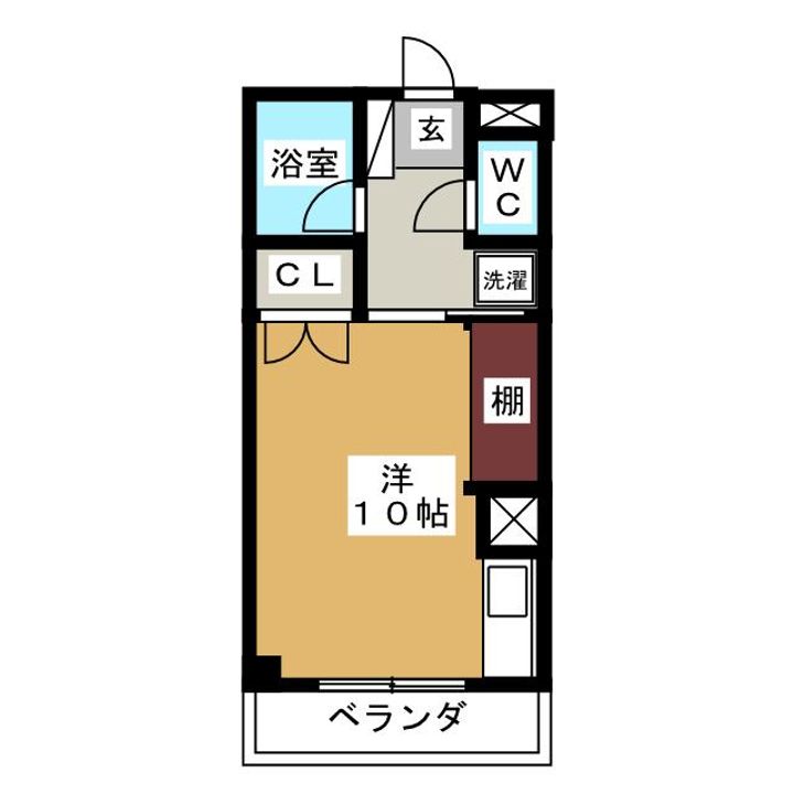 ヤナセコーポ2号館の間取り