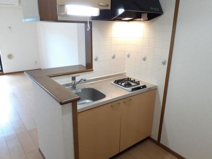 茨城県日立市相賀町(マンション)の賃貸物件のキッチン