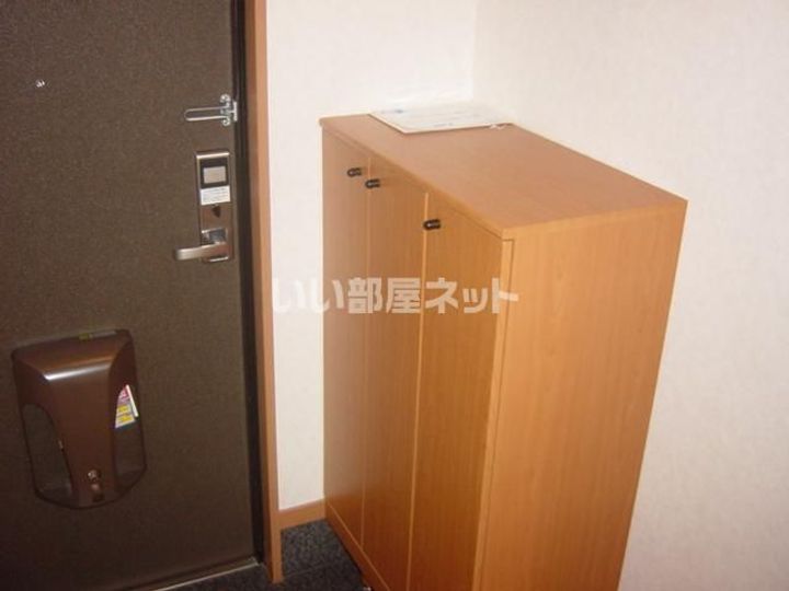 栃木県下都賀郡壬生町大師町(アパート)の賃貸物件の玄関