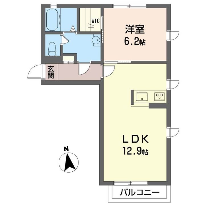 ピースロードハイムIIの間取り