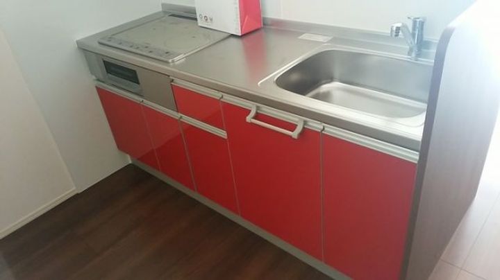 福島県いわき市常磐水野谷町諏訪ケ崎(アパート)の賃貸物件のキッチン