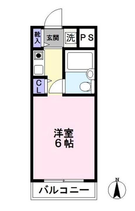 ロイヤルコート1の間取り