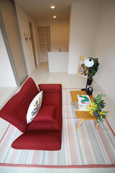 ファミールヴィラ A棟の居間