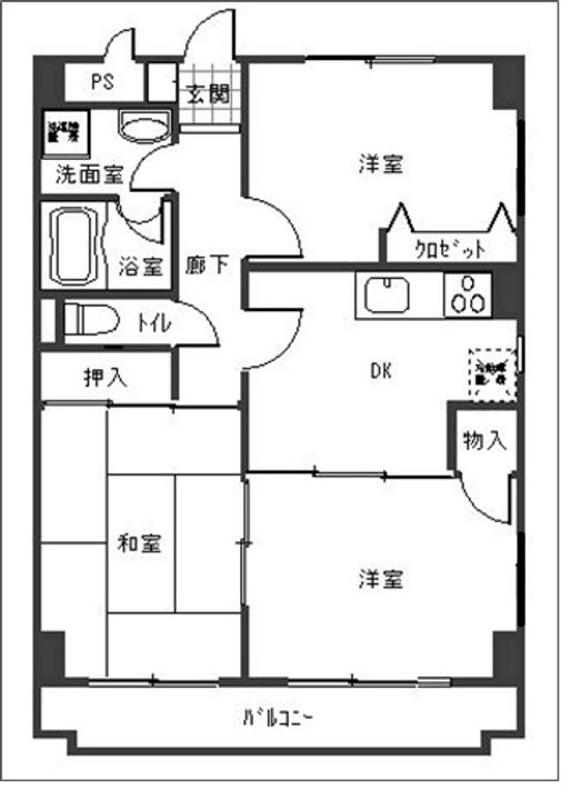田島ビルの間取り