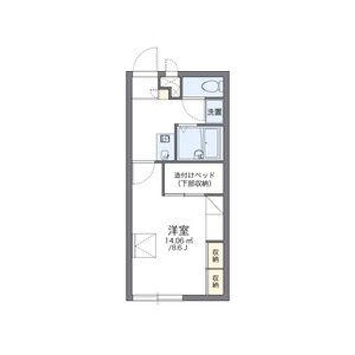 愛知県瀬戸市城ケ根町(アパート)の賃貸物件の間取り